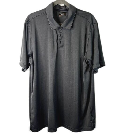 Bolle Gray Short Sleeve Polo Golf Activewear Casual Shirt Mens Size XXL - Picture 1 of 8